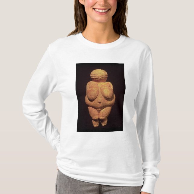Camiseta El Venus de Willendorf, símbolo de fertilidad (Anverso)