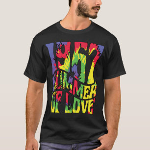 Camiseta El Verano De La Playa Hippie De 1967 Es El Verano 