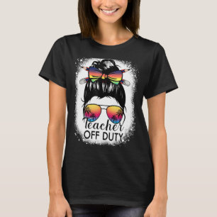 Camiseta El Verano Del Maestra El Último Día De La Escuela 
