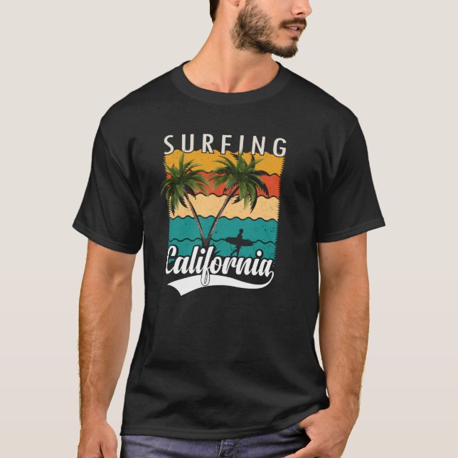 Camiseta El verano en la playa de California (Anverso)