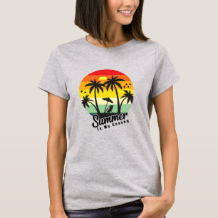 Camiseta el verano es mi estación