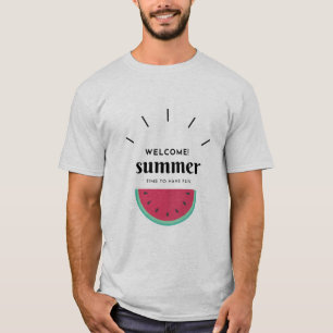 Camiseta El verano es mi sandía de temporada