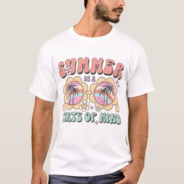 Camiseta El Verano Es Un Estado De Mente (Anverso)