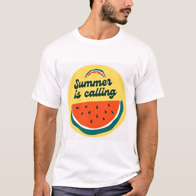 Camiseta El verano llama (Anverso)