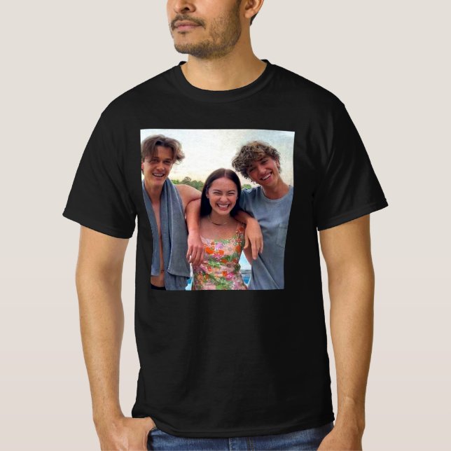 Camiseta El verano me volví bonito conrad divertido (Anverso)
