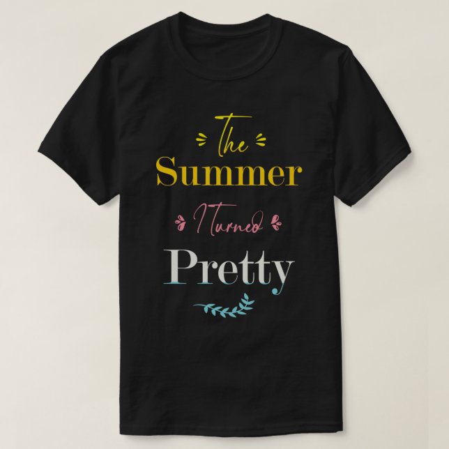 CAMISETA EL VERANO QUE CONVERTÍ EN BONITO 4 (Diseño del anverso)