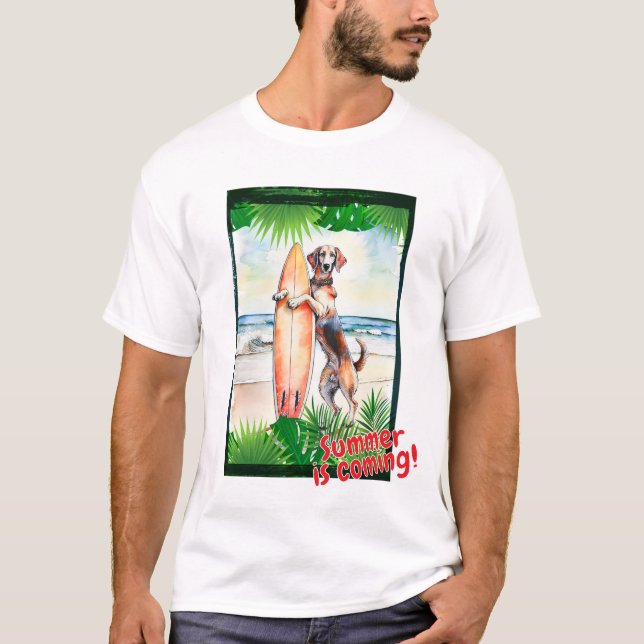 Camiseta ¡El verano se acerca! (Anverso)