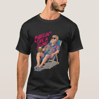 Camiseta El Verano Trump 2024 Chillin Como Un Largo Gracios