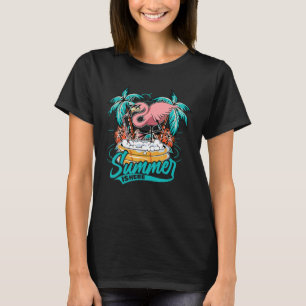 Camiseta El Verano Ya Está Aquí Las Vacaciones De Playa De 