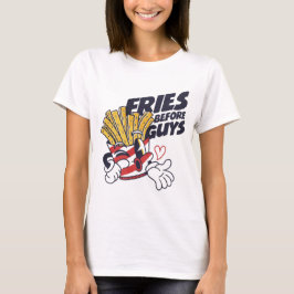 Camiseta El Verdadero Amor Viene con Papas Fritas