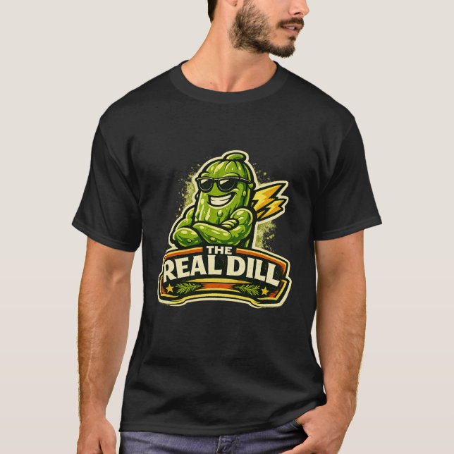 Camiseta El verdadero Dill - Amantes de la comida (Anverso)