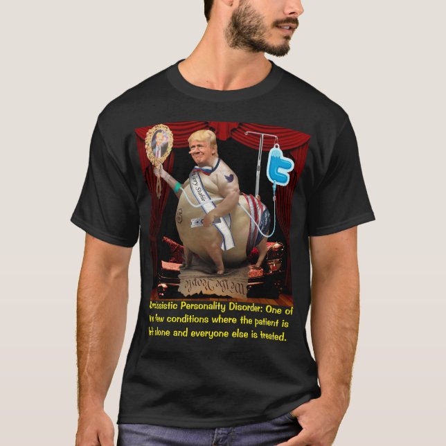 Camiseta El verdadero Donald Trump (Anverso)