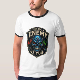 Camiseta El Verdadero Enemigo Eres Tú Psicología del Trader