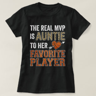 Camiseta El verdadero MVP es el jugador favorito de balonce