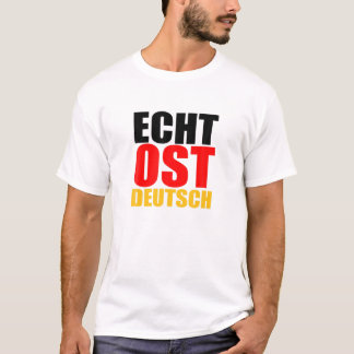 Camiseta El verdadero orgullo del este de Alemania Este: DD