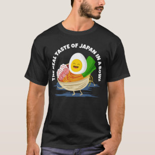 Camiseta El verdadero sabor del Ramen Bowl de Japón