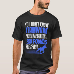 Camiseta El verdadero trabajo en equipo se construye con un