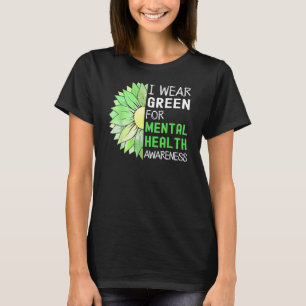 Camiseta El Verde Del Girasol Yo Uso El Verde Para La Salud