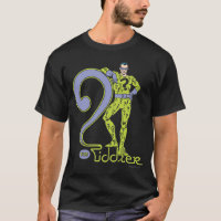 El verde del Riddler y el logotipo