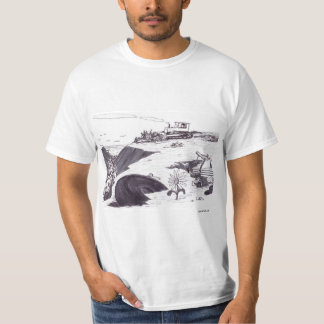 Camiseta El verdugo del patio de basura bulldozer para una 