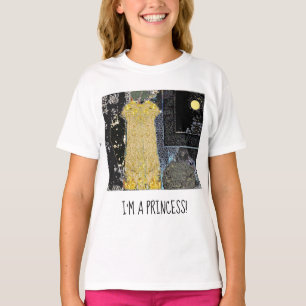 Camiseta El vestido de oro "soy princesa" volante T