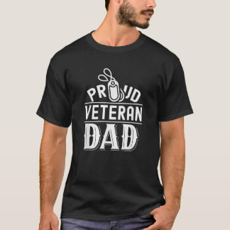 Camiseta El veterano orgulloso papá papá papá papá papá pap