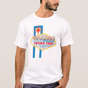 Camiseta El viaje a Las Vegas con el icónico cartel de la B