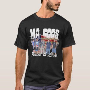 Camiseta El viaje de la paz y del amor de las sustancias
