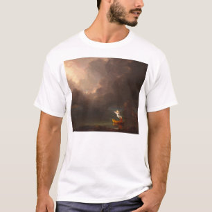 Camiseta El viaje de la vida a la vejez Thomas Cole 1842