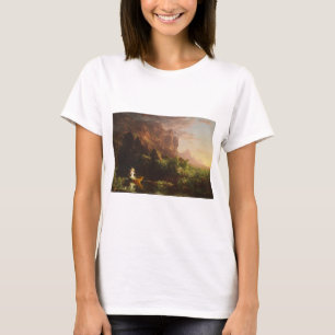 Camiseta El viaje de la vida: la infancia - Thomas Cole