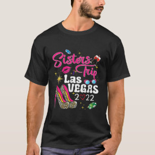 Camiseta El viaje de las hermanas de Las Vegas 2022 a diver