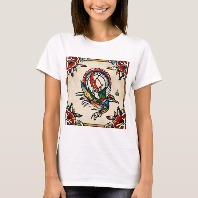 Camiseta El viaje de las mujeres sin tiempo para una Moda i (Anverso)