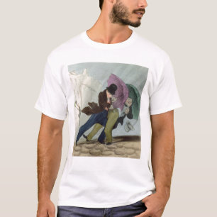 Camiseta El viaje del paraguas, de 'Flibustiers Parisiens