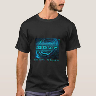 Camiseta El Viaje En Tiempo Genealógico Es Posible El Humor