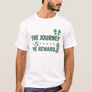 Camiseta El viaje es la recompensa