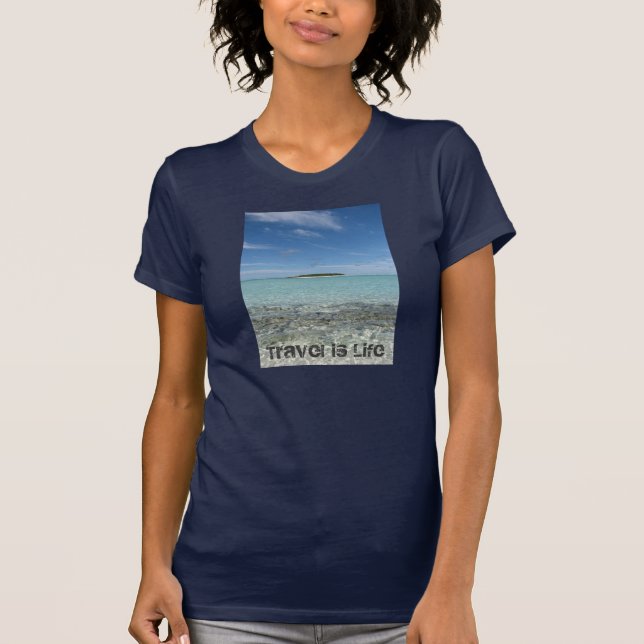 Camiseta El viaje es vida (Anverso)