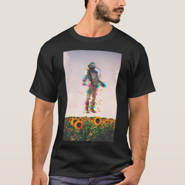 Camiseta El viajero llano (Anverso)