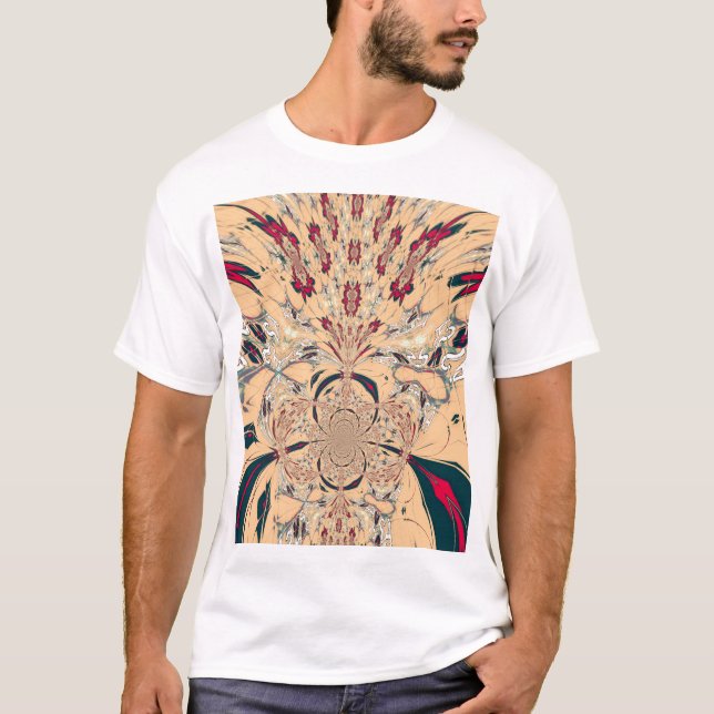 Camiseta El vibrante Kaleidoscope africano: Un delicioso vi (Anverso)