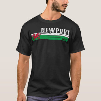 Camiseta El vibrante legado costero de Newport Wales