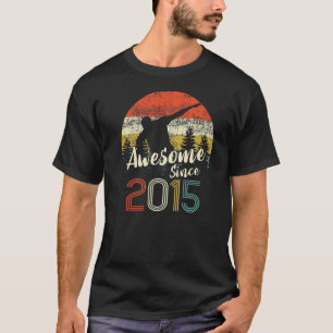 Camiseta El viejo Dabbing asombroso desde 2015 octavo cumpl