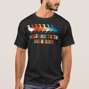 Camiseta El viejo Ducky Retro Duck Pun 70s 80s Gracioso Pat