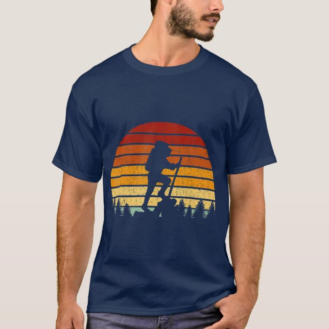 Camiseta El Viejo Gigante De Senderismo Para Paseos Y (Anverso)