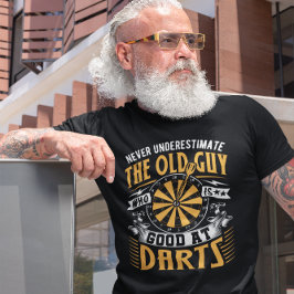 Camiseta El Viejo Hombre Bueno En Darts - Dart Funny