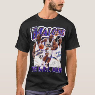 Camiseta El viejo Karl Malone, la leyenda del baloncesto de