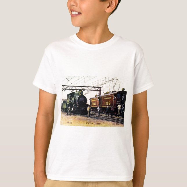 Camiseta El viejo los New St. Clair Tunnel Company (Anverso)