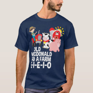 Camiseta El viejo MacDonald tuvo una granja EIEIO Nursery R