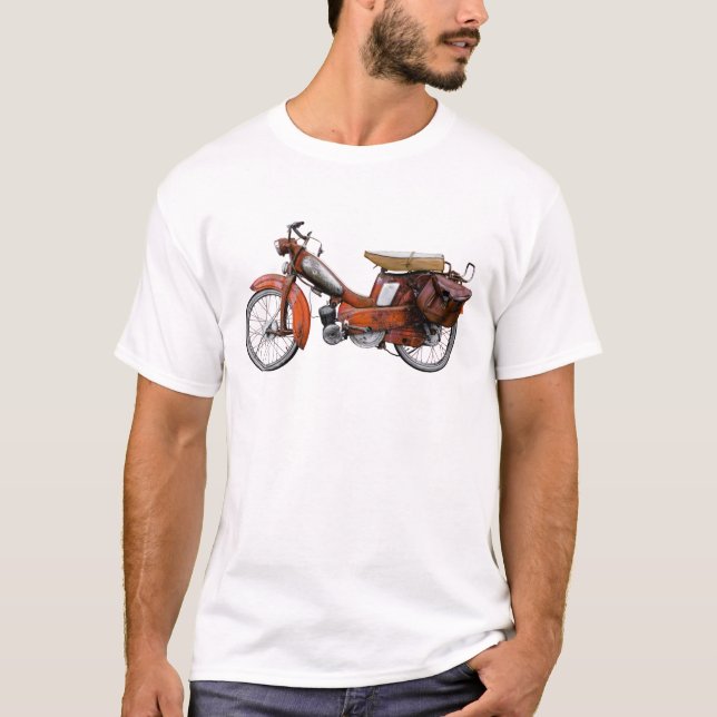 Camiseta El viejo Motobecano francés (Anverso)