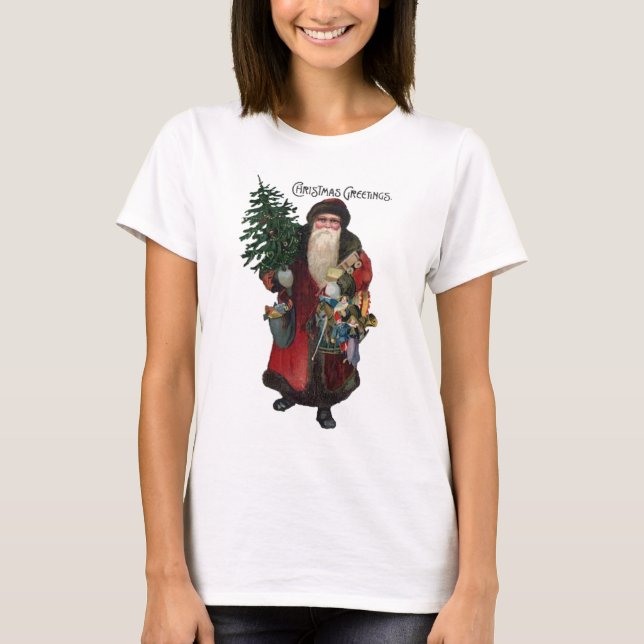 Camiseta El viejo Papá Noel (Anverso)