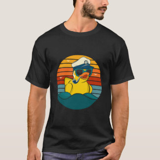 Camiseta El Viejo Pato Amarillo De Goma Botando En El Mar D