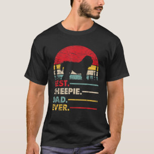 Camiseta El viejo perro pastor inglés mejor papá jamás rega